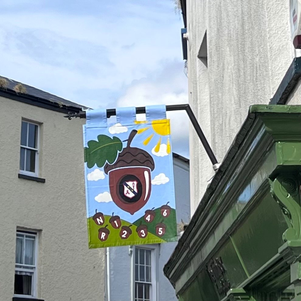 Banner for Passionate About Learning in the street